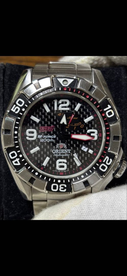 ORIENT Subaru STI Durability 24 Victory Edition Automatic Men's Watch — Japanese