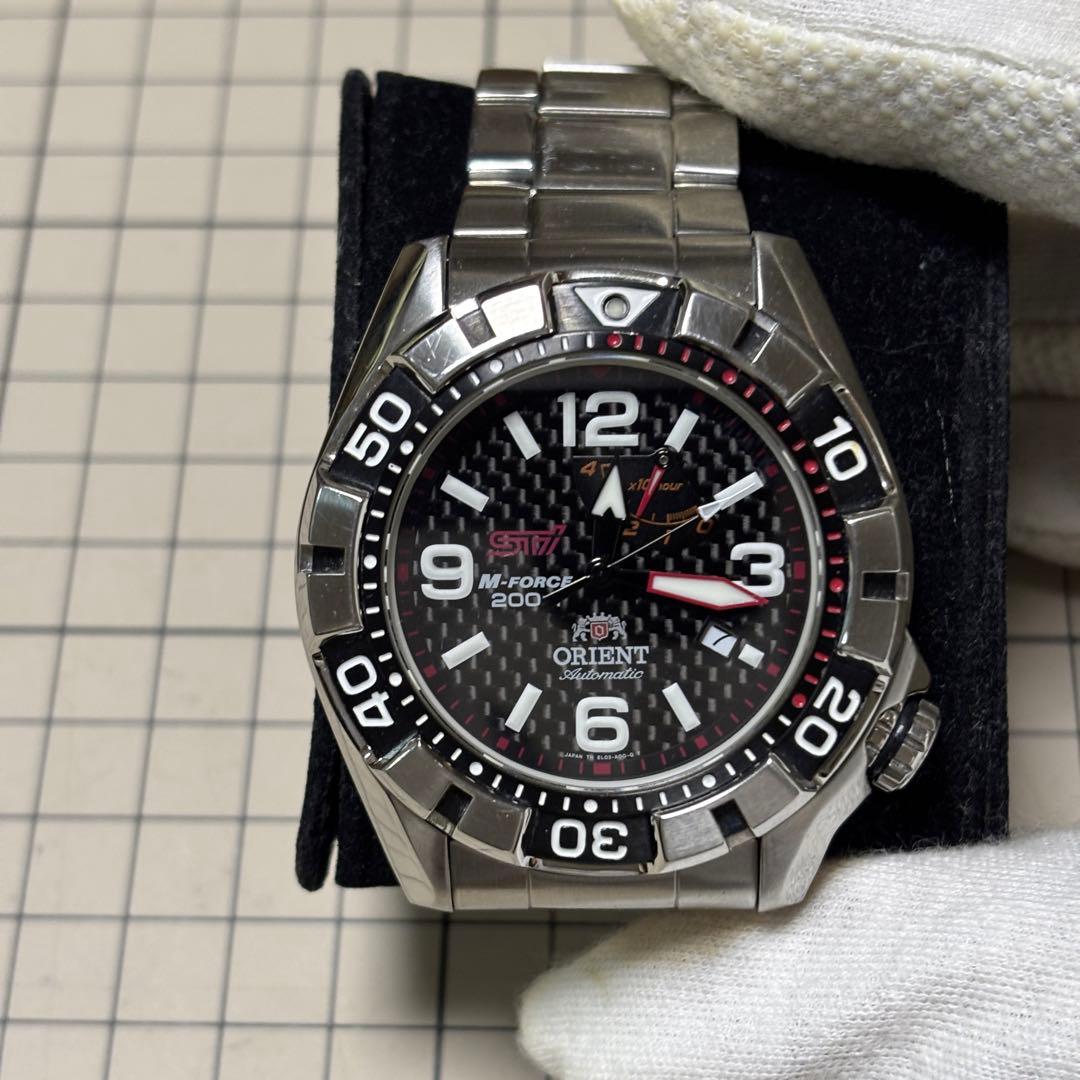 ORIENT Subaru STI Durability 24 Victory Edition Automatic Men's Watch — Japanese