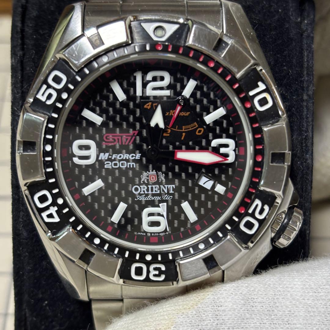 ORIENT Subaru STI Durability 24 Victory Edition Automatic Men's Watch — Japanese