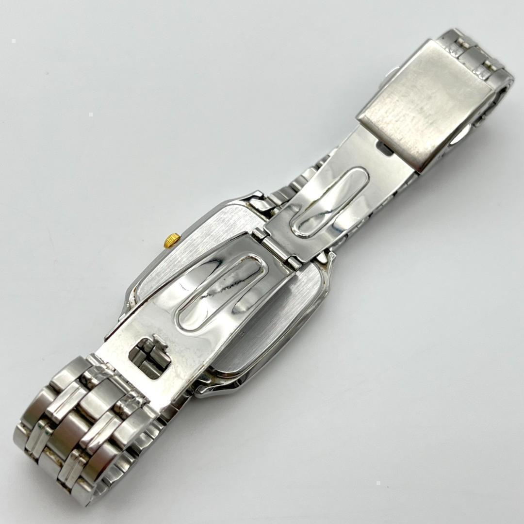 SEIKO SPIRIT レクタンギュラー デイト Quartz Men's Watch — Japanese