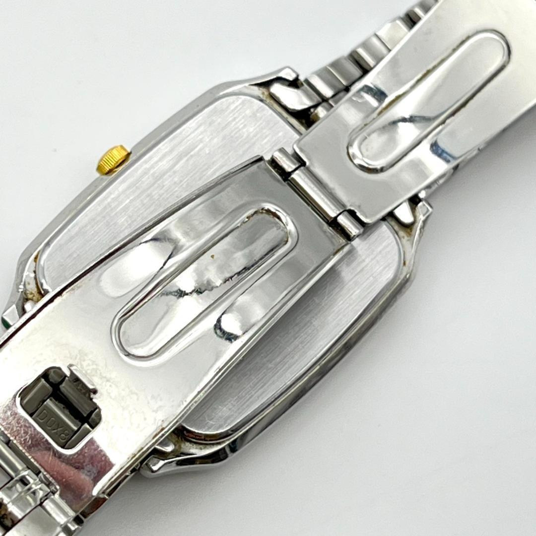 SEIKO SPIRIT レクタンギュラー デイト Quartz Men's Watch — Japanese