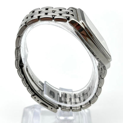 SEIKO SPIRIT レクタンギュラー デイト Quartz Men's Watch — Japanese