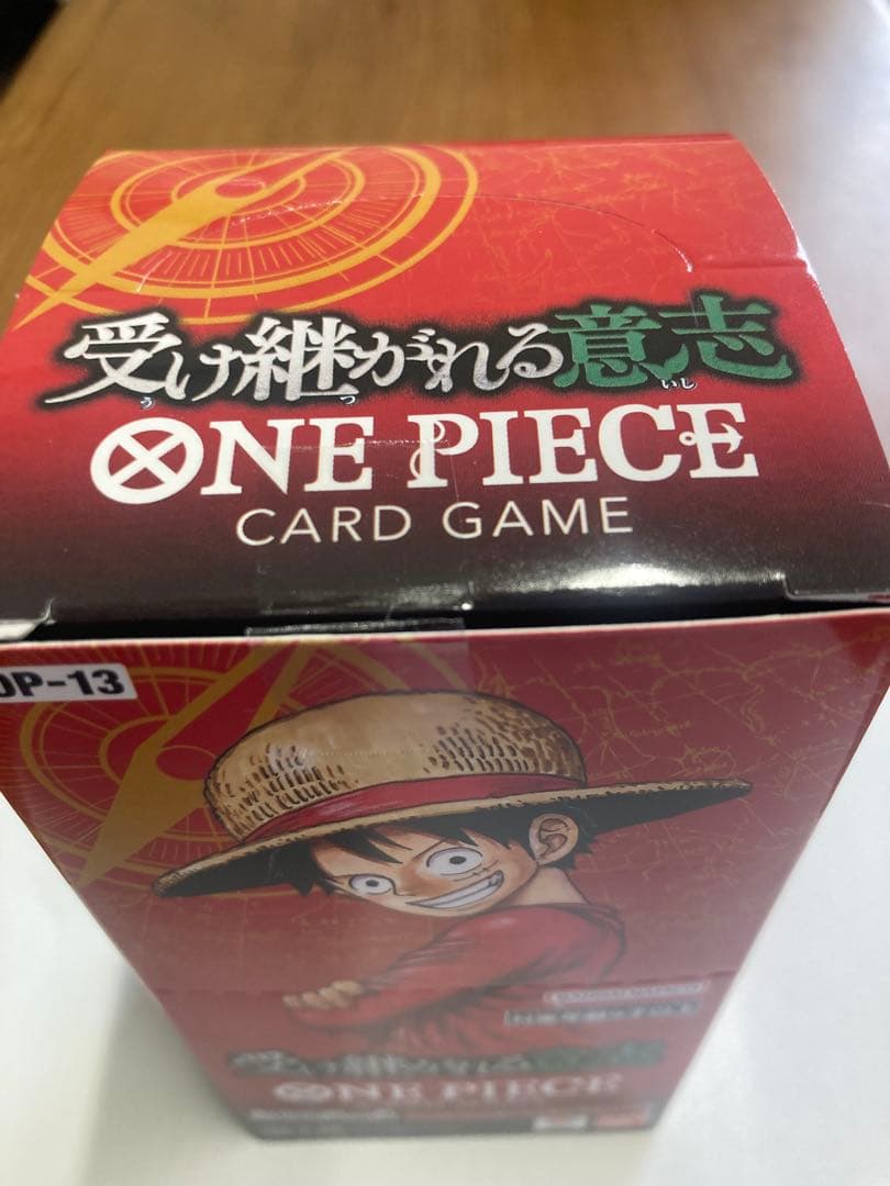 One Piece One Piece Card Game OP-13 Tape Cut Box — OP-13 — Japanese