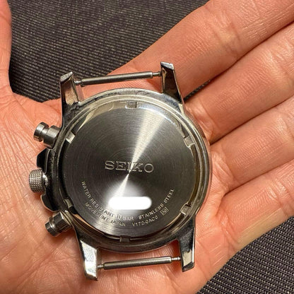 SEIKO SNAJ43 Solar Men's Watch — Japanese