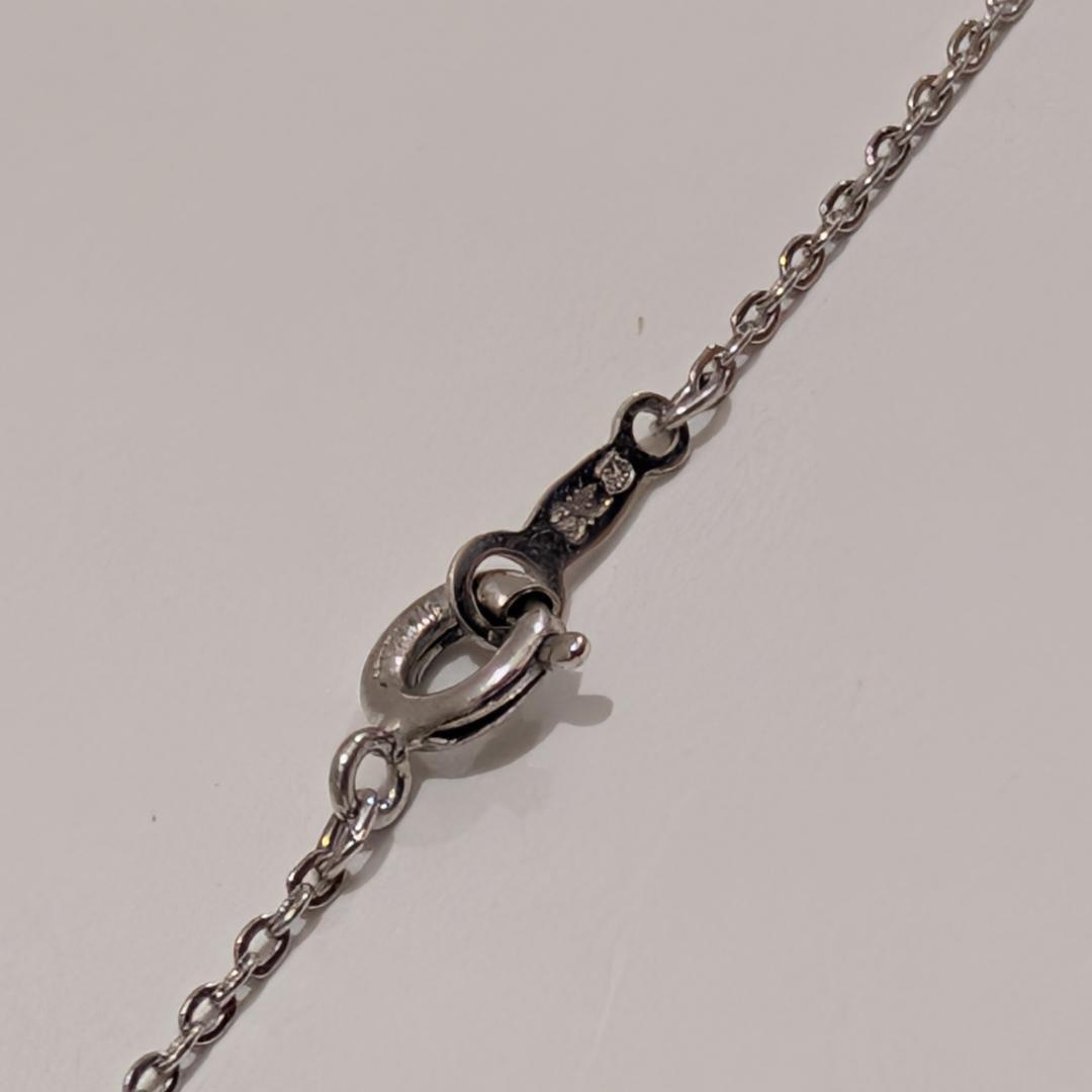 2002 Mikimoto pearl necklace with 5.2mm pearls on a 40cm SV925 sterling silver chain