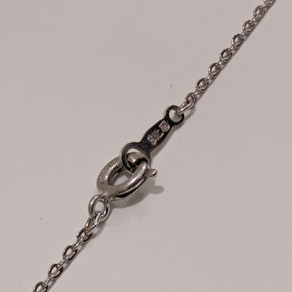2002 Mikimoto pearl necklace with 5.2mm pearls on a 40cm SV925 sterling silver chain