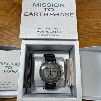 swatch Earthphase Quartz Men's — Japanese
