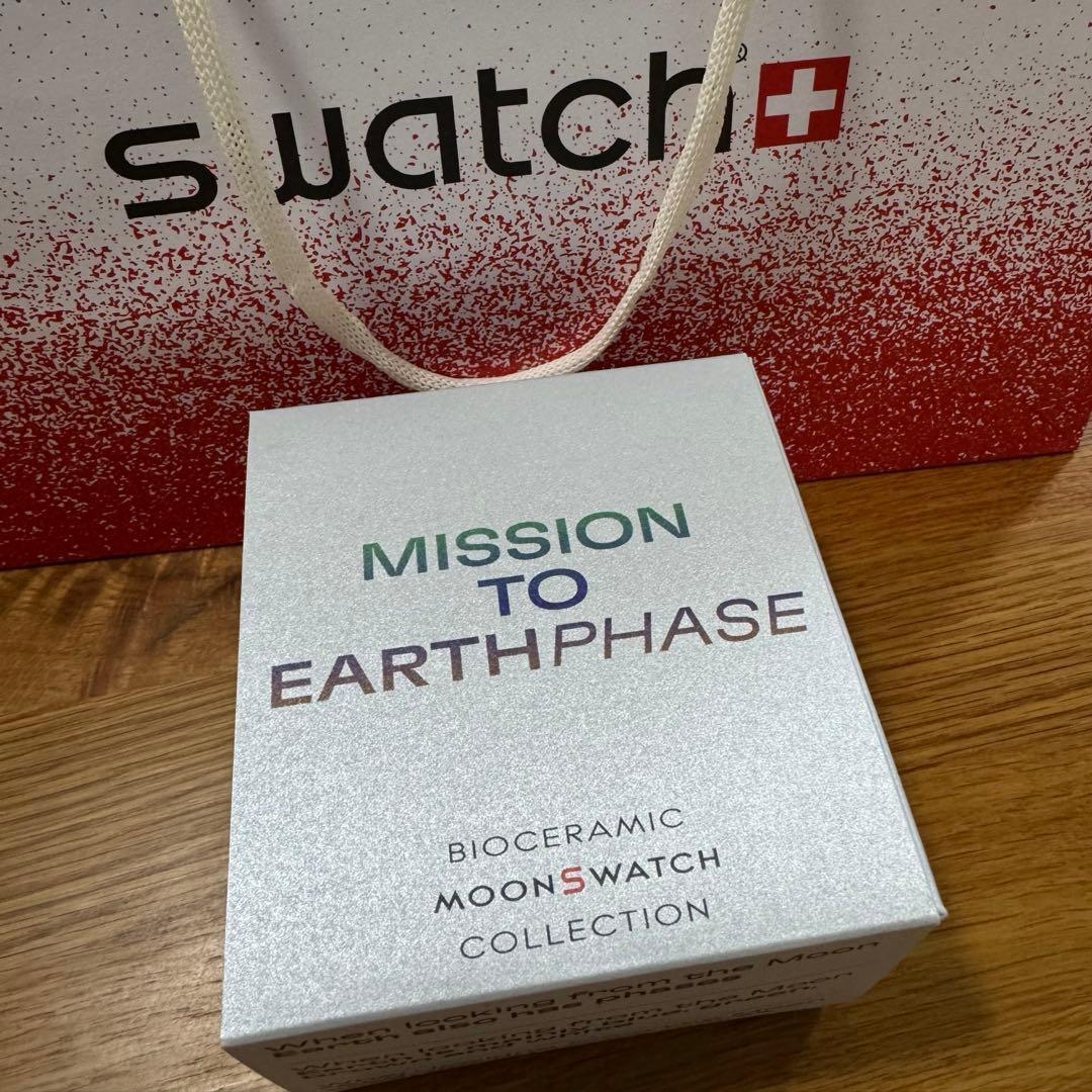 swatch Earthphase Quartz Men's — Japanese