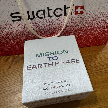 swatch Earthphase Quartz Men's — Japanese