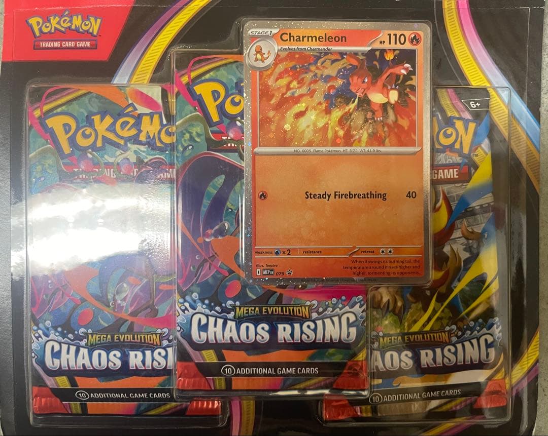 Pokemon Pokémon Card Chaos Rising 3 Pack Set Pack — Japanese