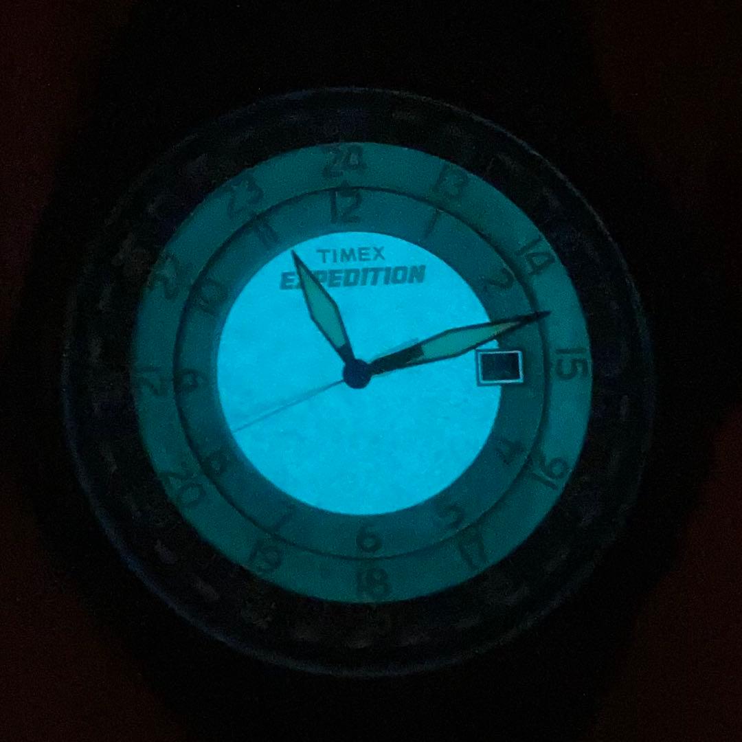 TIMEX EXPEDITION Military Classic Stealth Quartz Men's Watch — Japanese