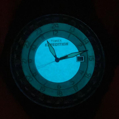 TIMEX EXPEDITION Military Classic Stealth Quartz Men's Watch — Japanese
