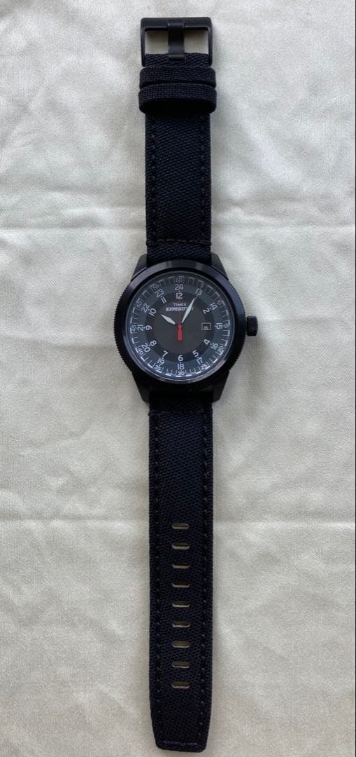 TIMEX EXPEDITION Military Classic Stealth Quartz Men's Watch — Japanese
