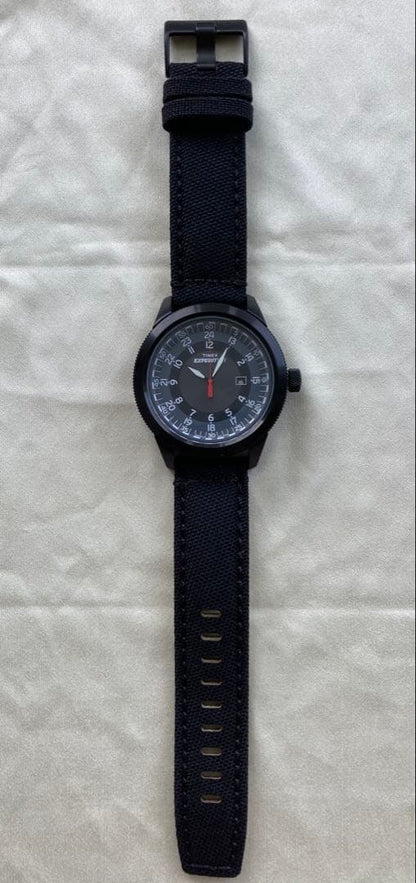 TIMEX EXPEDITION Military Classic Stealth Quartz Men's Watch — Japanese