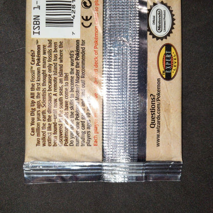 Pokemon Hidden Treasure Pokémon Card Game Fossil Pack Unopened Old Version Pack — Japanese