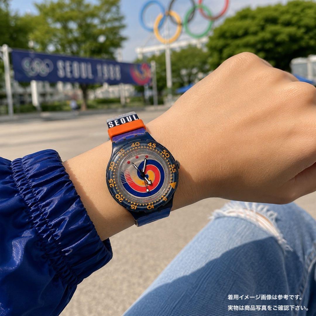 swatch SEOUL1988 Quartz Men's — Japanese