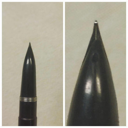 Two-piece set of used Pilot Super 250 and 200 14K gold pen nibs