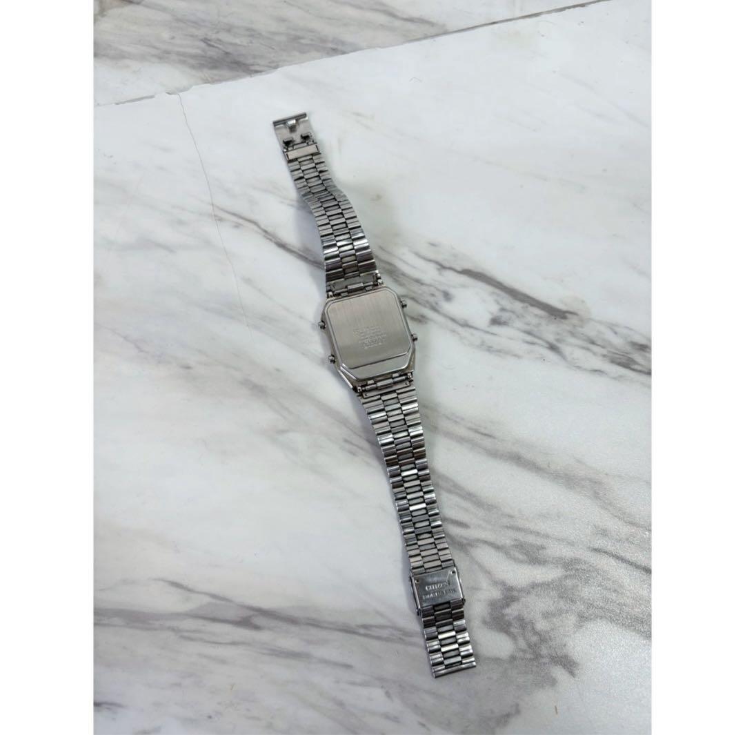 Citizen 99s-2000s Anadigi Temp Digital Men's Watch — Japanese