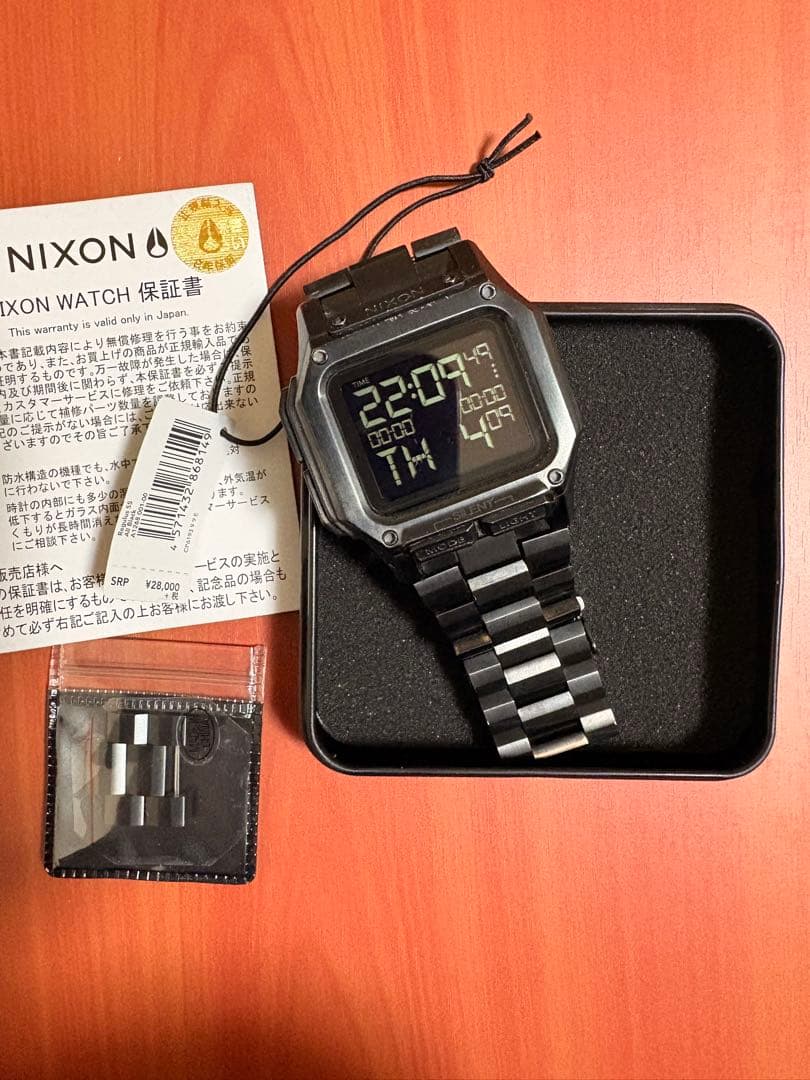 NIXON Regulus Digital Men's Watch — Japanese