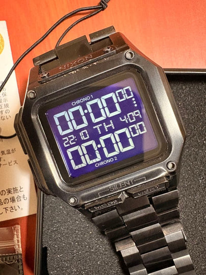 NIXON Regulus Digital Men's Watch — Japanese