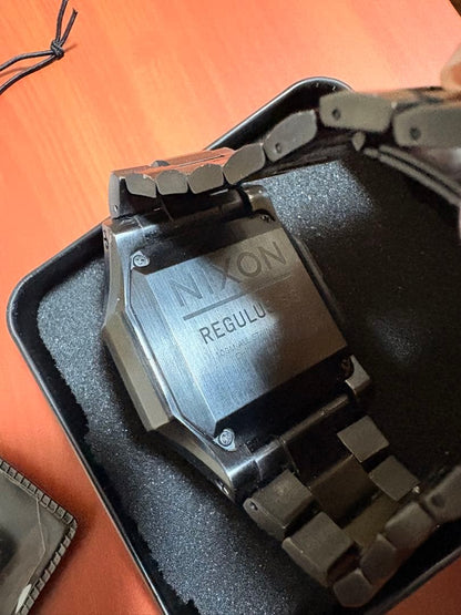 NIXON Regulus Digital Men's Watch — Japanese