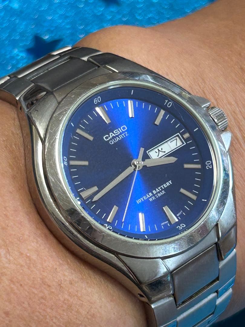 CASIO MTP-1228DJ Quartz Men's Watch — Japanese
