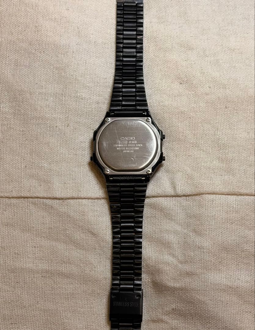 CASIO A168WGG-1A Digital Men's Watch — Japanese