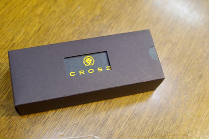 Kuro Cross Classic Century ballpoint pen in chrome with metal body and smooth oil-based ink