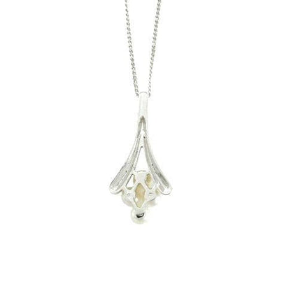 New Mikimoto pearl necklace with SV925 chain and Nina Ricci Paul & Joe handkerchief