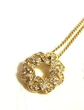 New Mikimoto pearl necklace with SV925 chain and Nina Ricci Paul & Joe handkerchief