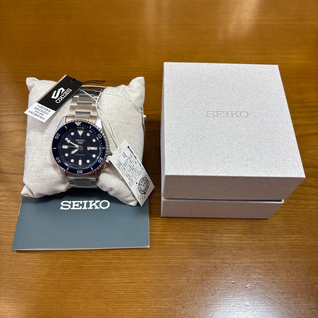 SEIKO SBSA001 Automatic Men's Watch — Japanese