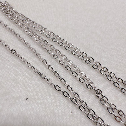 MIKIMOTO Silver necklace featuring a single pearl in a heart-shaped pendant with a 40.5 cm chain
