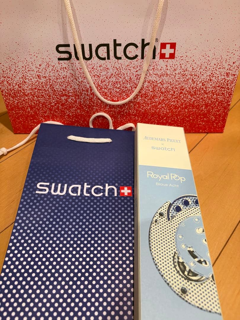 swatch Royal Pop Blaue Acht Automatic Men's — Japanese