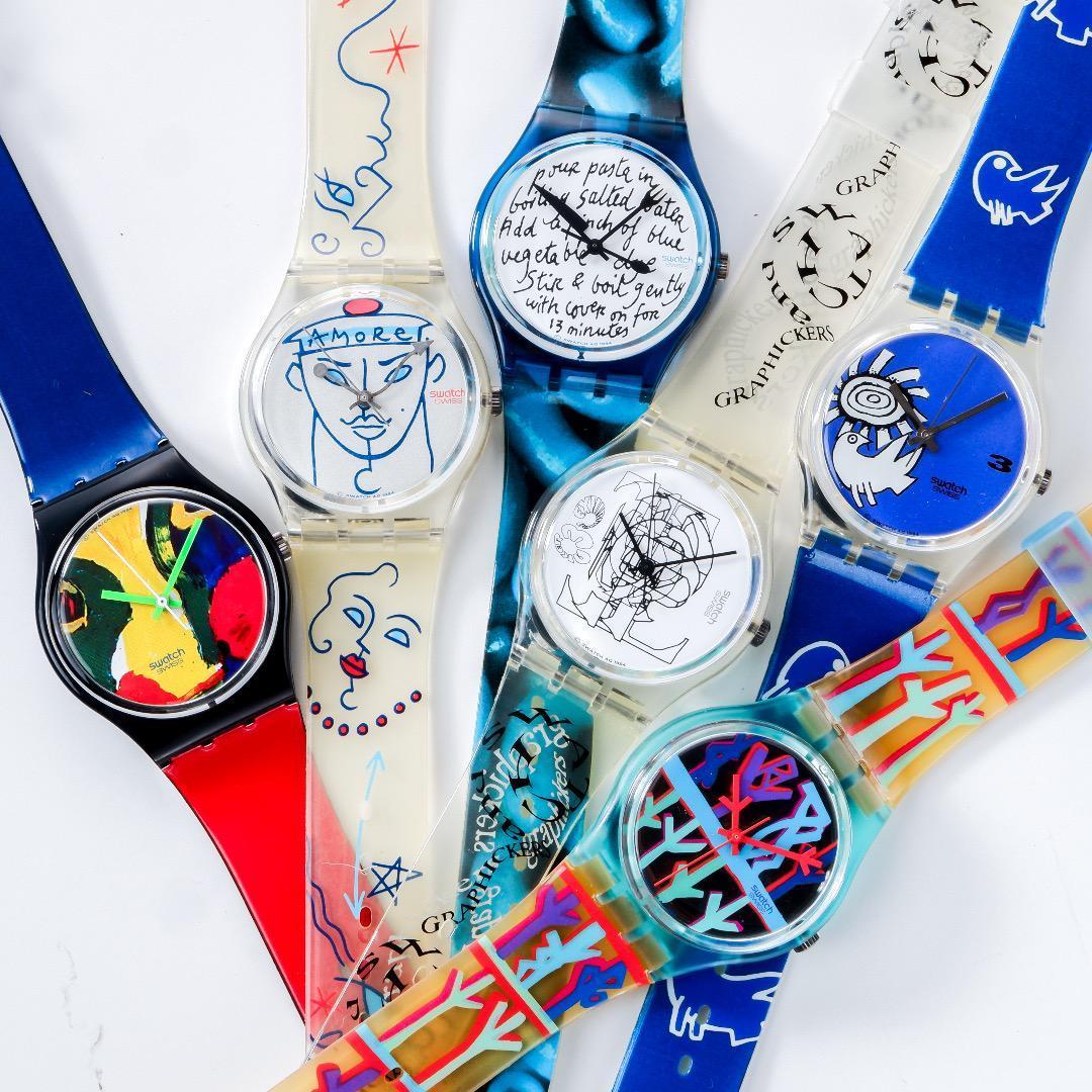 swatch the Artists Analog Men's — Japanese