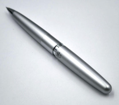 Silver Pilot ballpoint pen and mechanical pencil set with box, full length and lightweight design