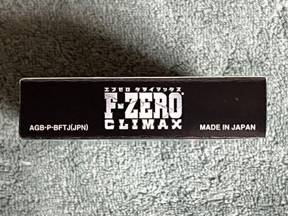 F-ZERO CLIMAX Game Boy Advance game cartridge in plastic case with label visible