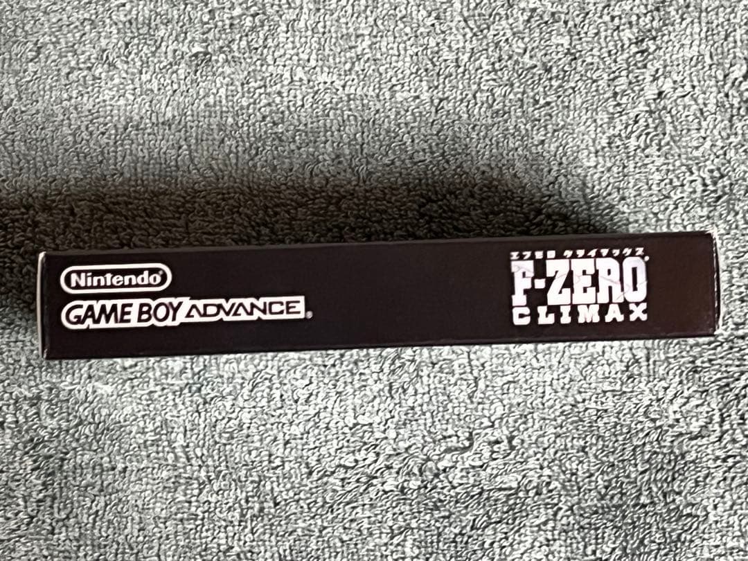 F-ZERO CLIMAX Game Boy Advance game cartridge in plastic case with label visible