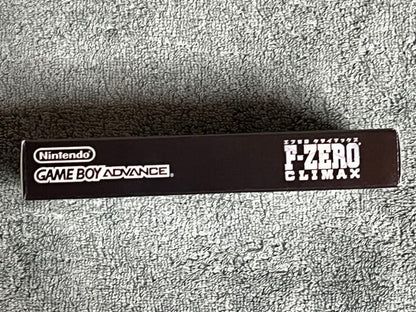 F-ZERO CLIMAX Game Boy Advance game cartridge in plastic case with label visible