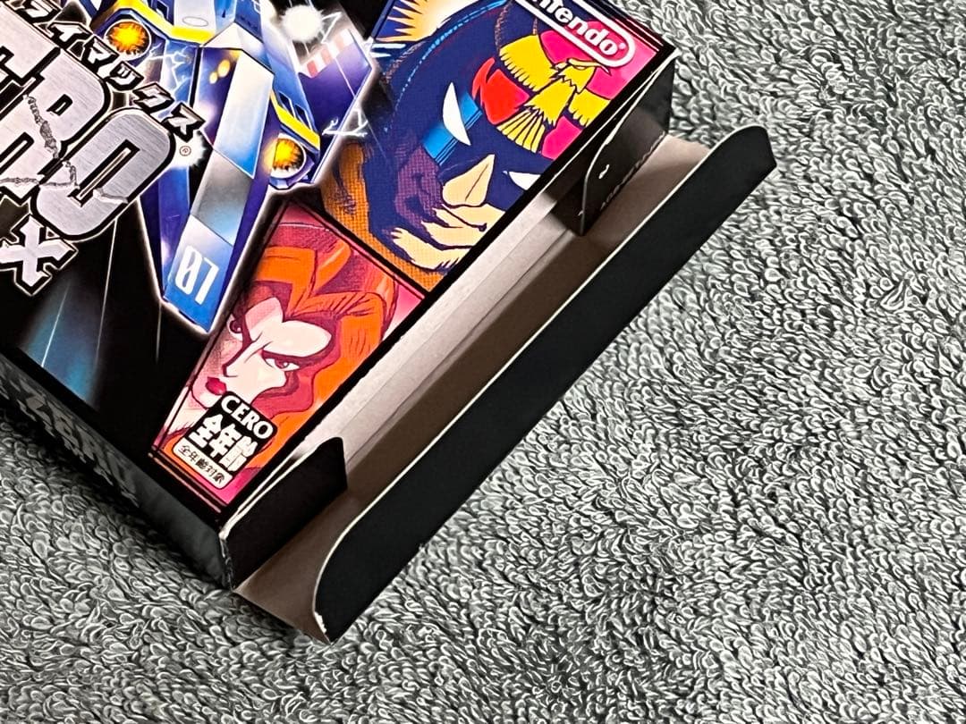 F-ZERO CLIMAX Game Boy Advance game cartridge in plastic case with label visible