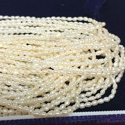 Akoya Keshijima 10-strand pearl long necklace about 81 cm with silver clasp and knotted connection