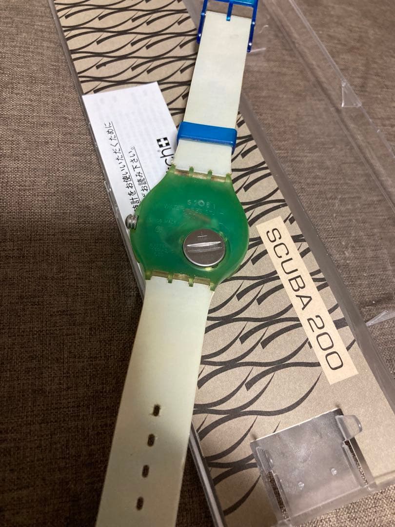 swatch SCUBA200 Quartz Men's — Japanese