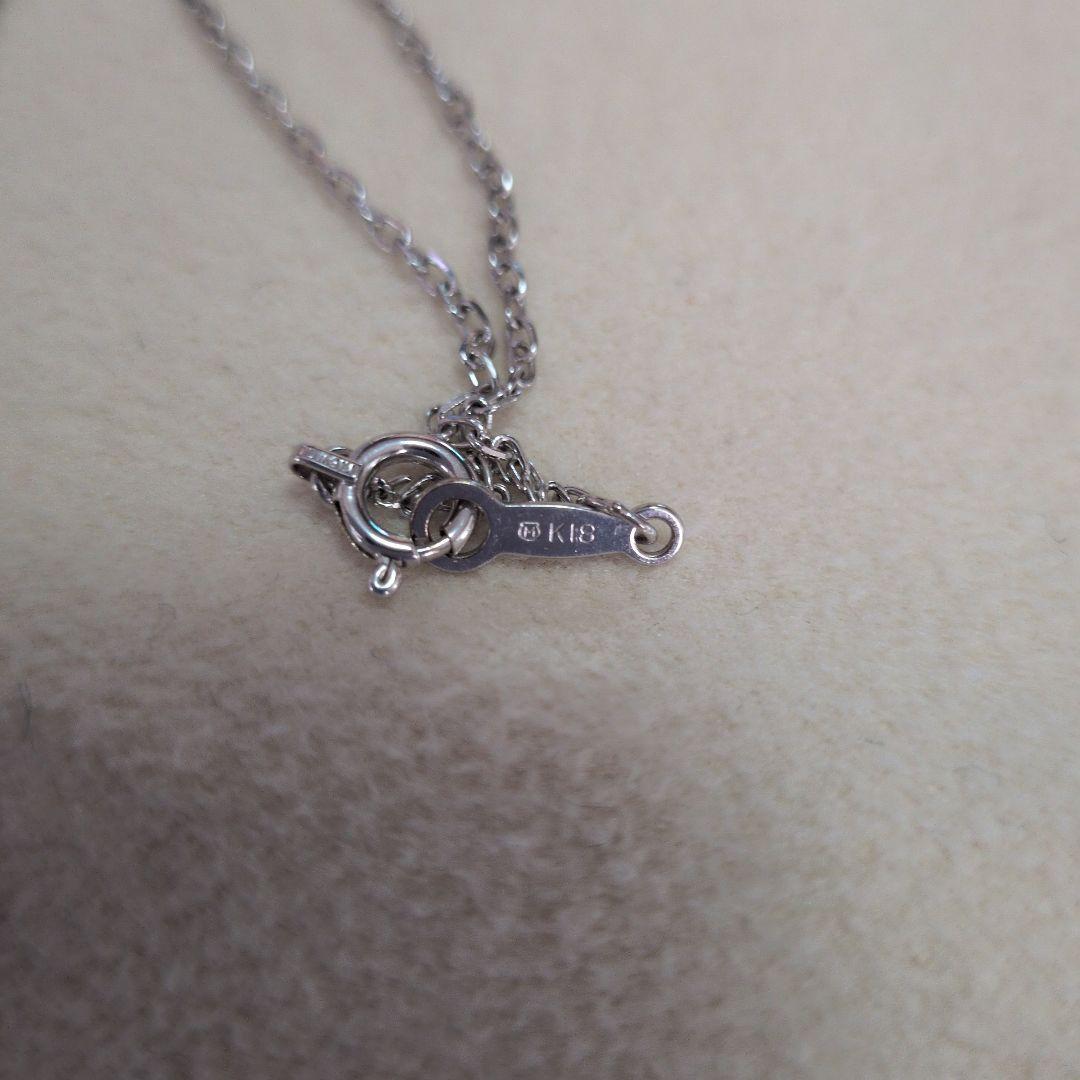 MIKIMOTO necklace with a 10mm black pearl set in 18K white gold