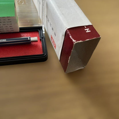 PILOT blue metal mechanical pencil Japanese made with dedicated case and model number シャープペンシル