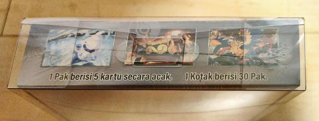 Pokemon Black Bolt White Flare Box — インドネシア語版