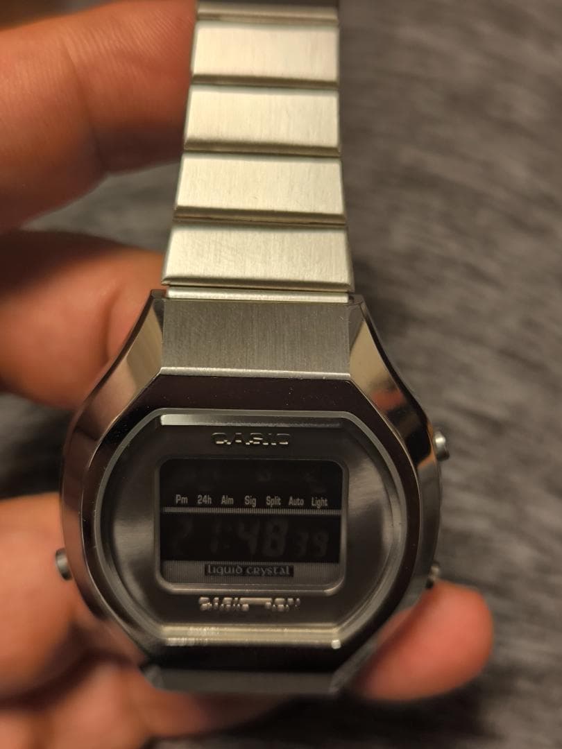 CASIO TRN-100 B-8 Digital Men's Watch — Japanese