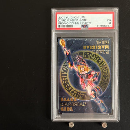 PSA8以下 Yu-Gi-Oh Dark Magician Girl — Japanese