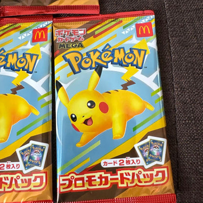 Pokemon Pokémon Card McDonald's Promo Pack Unopened 5 Pack Set Pack — Japanese