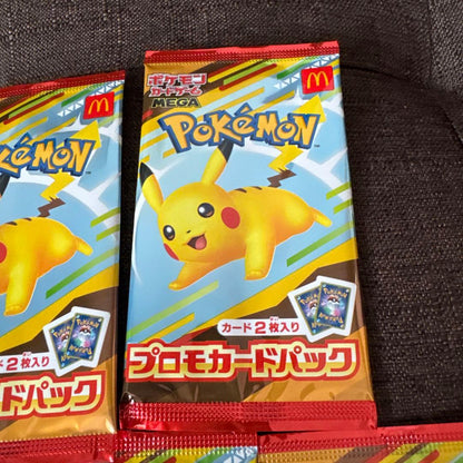 Pokemon Pokémon Card McDonald's Promo Pack Unopened 5 Pack Set Pack — Japanese