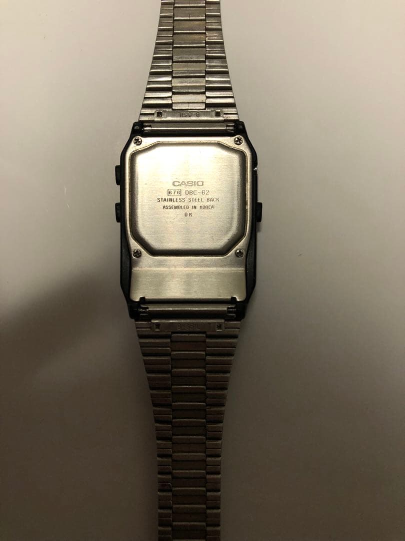 CASIO DBC-62 Digital Men's Watch — Japanese