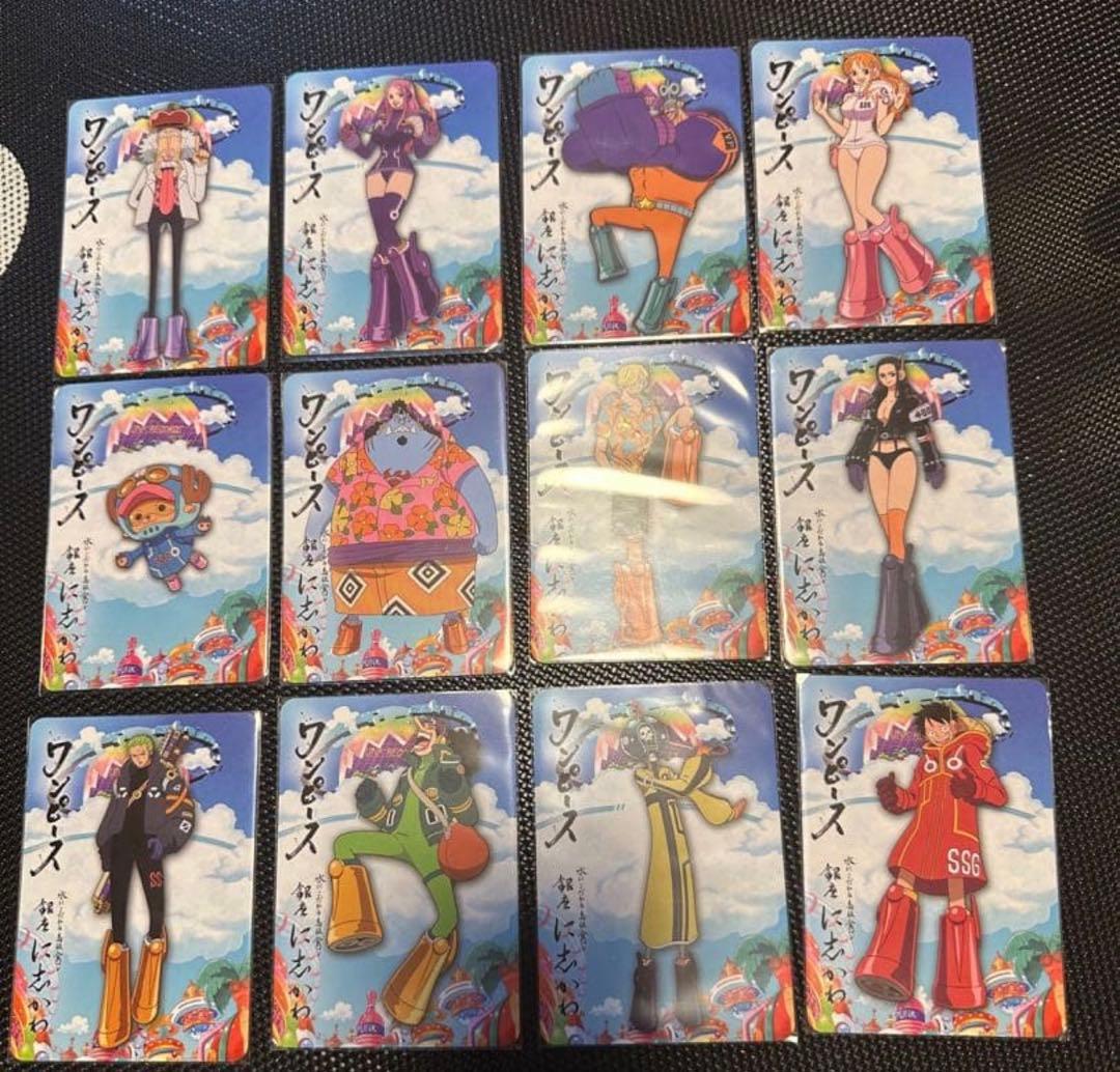One Piece One Piece Limited Collaboration Card Set (12 Types) Ginza Nishikawa Box — Japanese